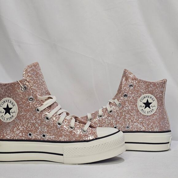 Converse Women’s CTAS Lift Platform Canvas High Top Sneakers Size 9 A09422C NWT - Picture 2 of 5